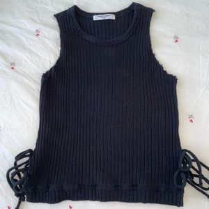 Project Social T Mika Side Tie Tank